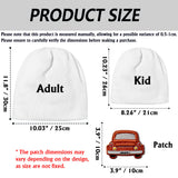 Love Cars - Personalized Kid Beanie Hat With Patches