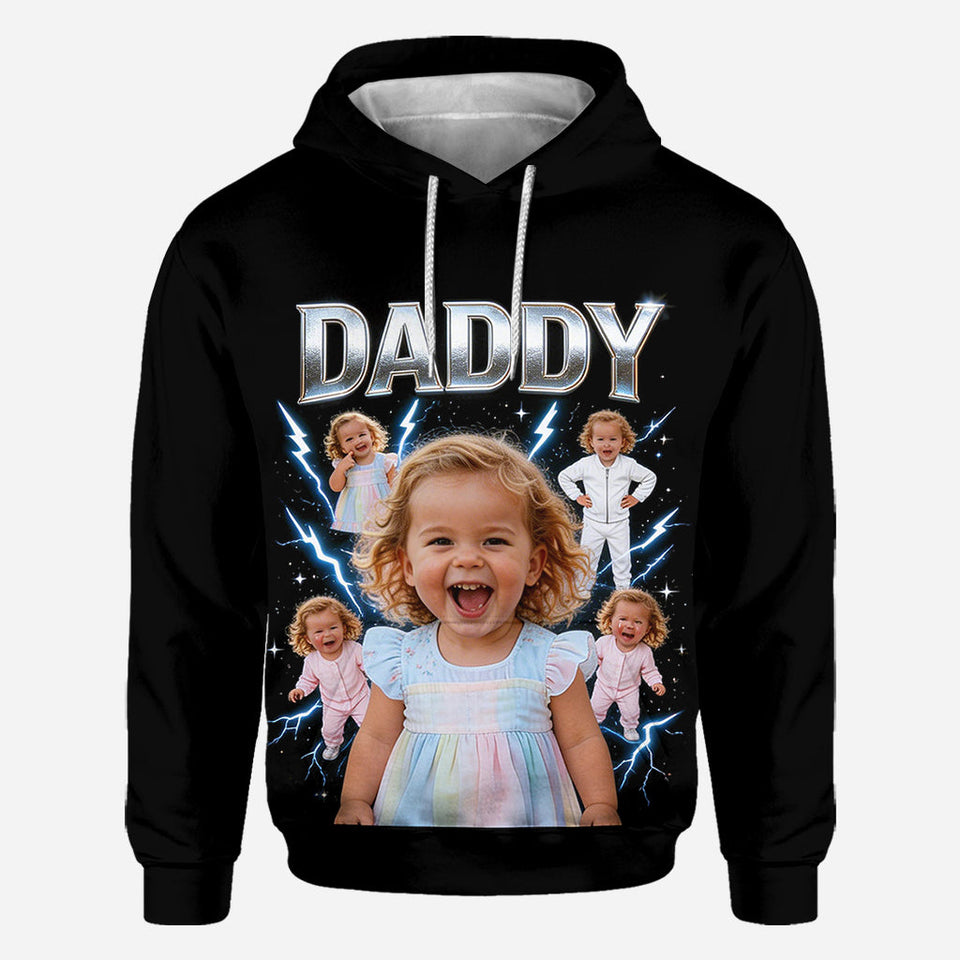Daddy’s Greatest Gift - Personalized Father All Over Shirt