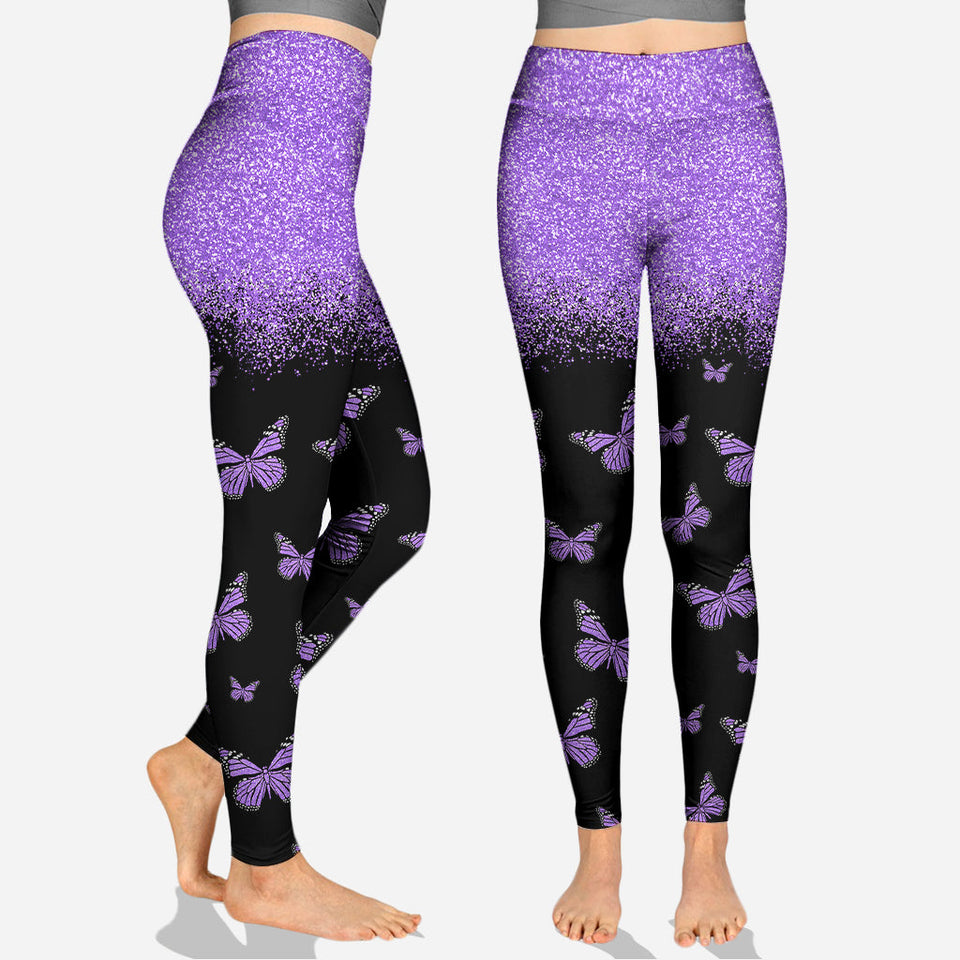 Love Butterflies - Personalized Butterfly Hoodie and Leggings