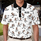 Gift For Baseball Dad, Husband, Son... - Personalized Baseball Polo Shirt