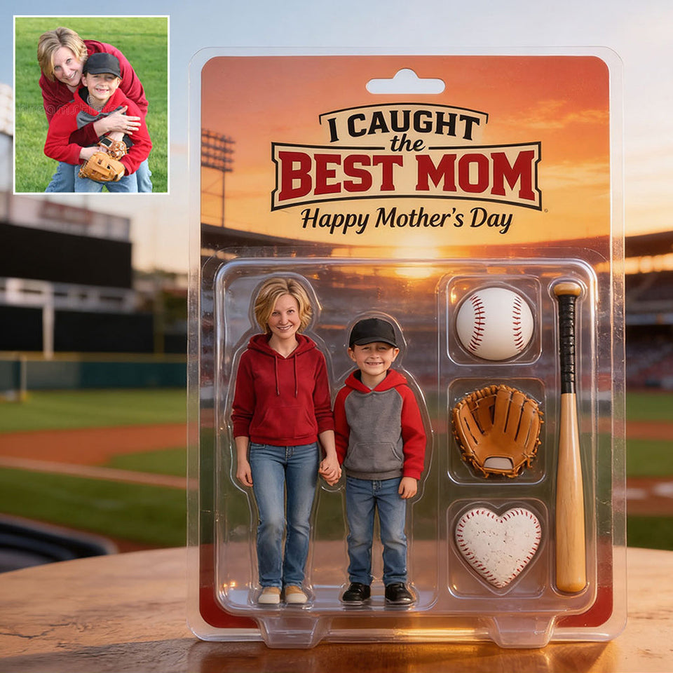 Baseball Mom, Gift For Mom - Personalized Baseball Custom Shaped Acrylic Plaque