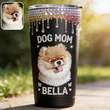 Dog Mom Unique Gift - Personalized Dog Tumbler
