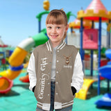Country Girl - Personalized Hunting Varsity Jacket