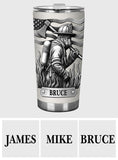 Proud Firefighter - Personalized Firefighter Tumbler