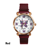 Beautiful Butterfly - Personalized Butterfly Women Hand Watch
