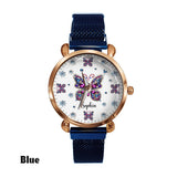 Beautiful Butterfly - Personalized Butterfly Women Hand Watch