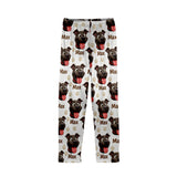 Custom Photo My Best Friend Has Four Paws - Personalized Dog Button Down Pajamas