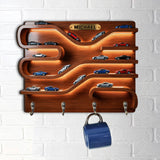 Love Cars - Personalized Car Lover Custom Shaped Hanging Rack