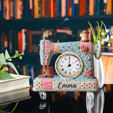 Love Sewing - Personalized Sewing Acrylic Clock Plaque