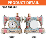Love Sewing - Personalized Sewing Acrylic Clock Plaque