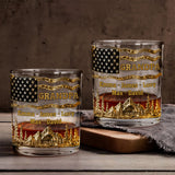 Cool Grandpas Drink Whiskey - Personalized Grandpa Whiskey Glass