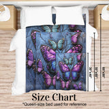 Beautiful Butterflies - Personalized Butterfly Blanket