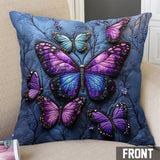 Beautiful Butterflies - Personalized Butterfly Throw Pillow