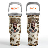 Nurse Life - Personalized Nurse Tumbler With Grip Handle