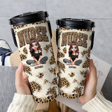 Nurse Life - Personalized Nurse Tumbler With Grip Handle