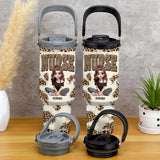 Nurse Life - Personalized Nurse Tumbler With Grip Handle