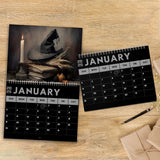 Witches Calendar 2025 - Personalized Witch Wall Calendar & Desk Calendar
