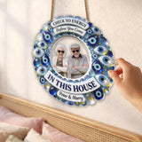 Check Yo Energy, Evil Eyes - Personalized Family Acrylic Sign