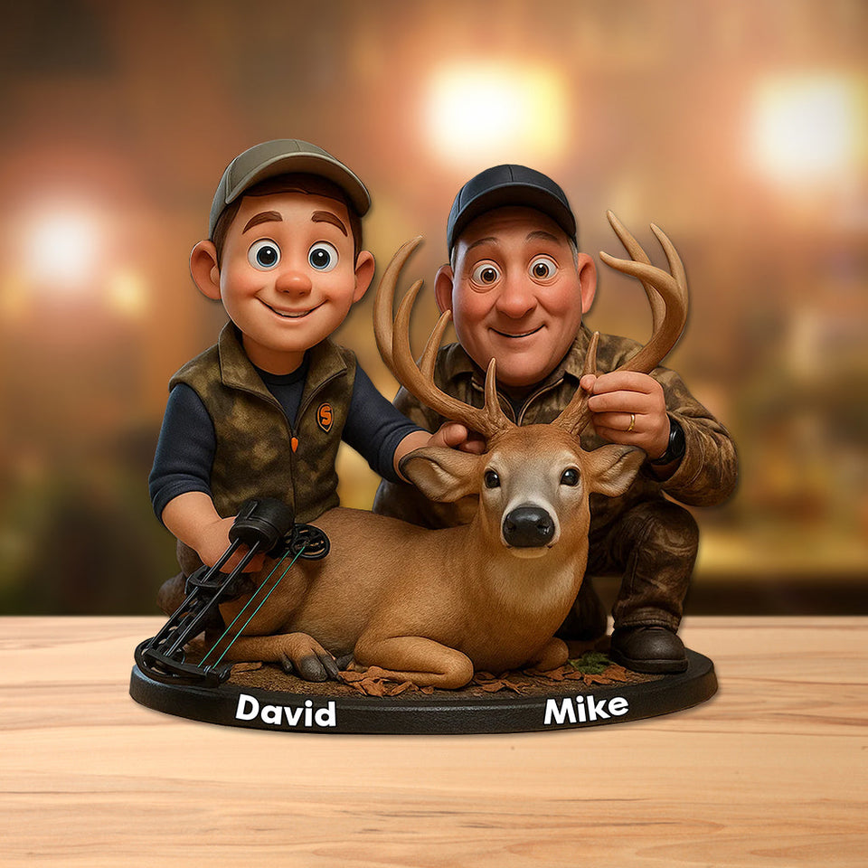 Hunting Life - Personalized Hunting Custom Shaped Acrylic Plaque