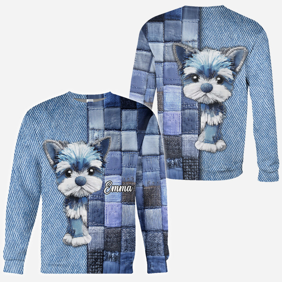 Love Yorkshire Terriers - Personalized Dog All Over Shirt