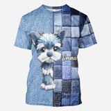 Love Yorkshire Terriers - Personalized Dog All Over Shirt