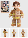 You Are One Amazing Firefighter - Personalized Firefighter Premium Faux Fur Pillow