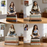 Reading Book - Personalized Book Premium 3D Figurine
