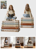 Reading Book - Personalized Book Premium 3D Figurine