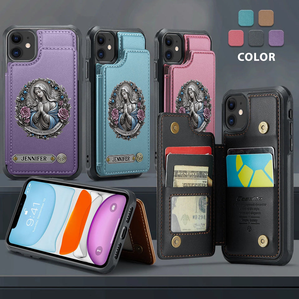 Eternal Faith - Personalized Christian Wallet Phone Case