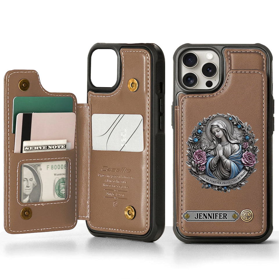Eternal Faith - Personalized Christian Wallet Phone Case