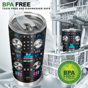 Drop The Beat - Personalized DJ Tumbler
