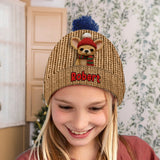 Christmas Dog - Personalized Dog Beanie Hat