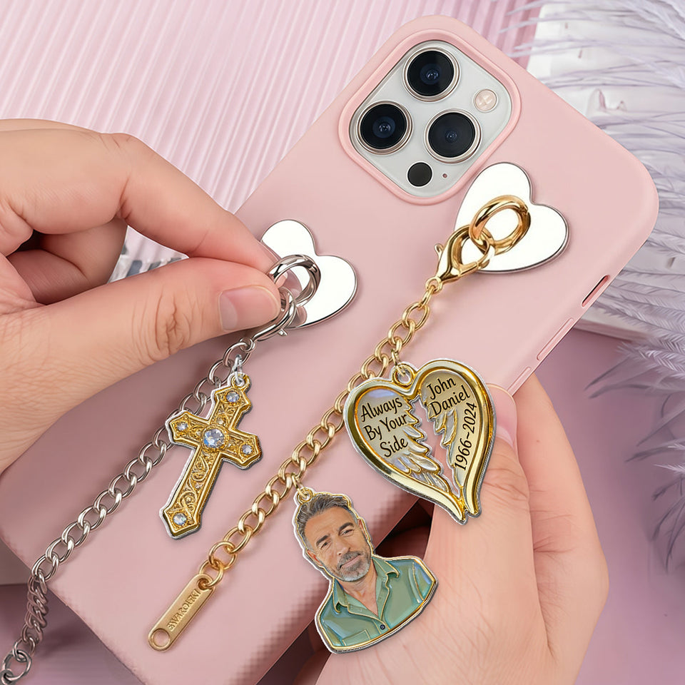 Always By Your Side - Personalized Memorial Dangling Charms