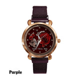 Mama Rose Flower - Personalized Mother Women Hand Watch