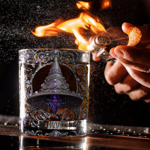 Whiskey Witches - Personalized Witch Whiskey Glass