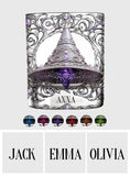 Whiskey Witches - Personalized Witch Whiskey Glass