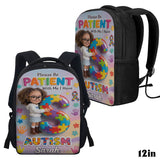 Be Kind - Personalized Autism Awareness Multifunctional Backpack