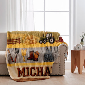 Farmer Life - Personalized Farmer Blanket