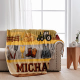 Farmer Life - Personalized Farmer Blanket