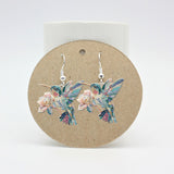 Love Hummingbird - Personalized Hummingbird Earrings