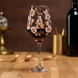 Custom Initial For Wine Lovers - Personalized Wine Wine Glass With Long Stem
