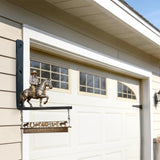 Love My Horse - Personalized Horse Wooden Wall Mount Sign