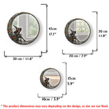 Beautiful Witch - Personalized Witch Wall Hanging Mirror
