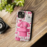 Nursing Is A Work Of Heart - Personalized Nurse Full Print Phone Case