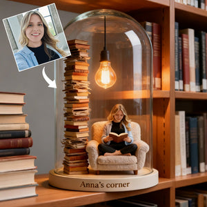 Love Reading - Personalized Book Acrylic LED Night Light