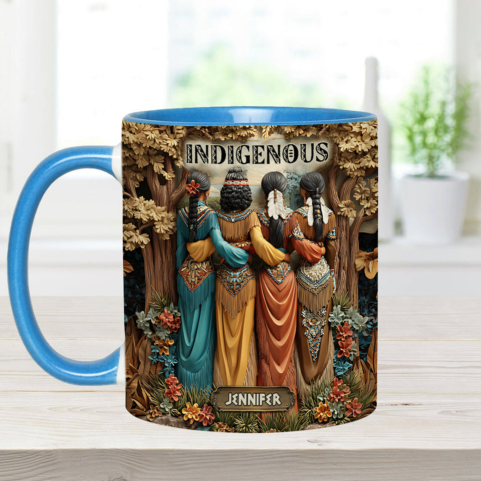 Indigenous - Personalized American Indian Accent Mug
