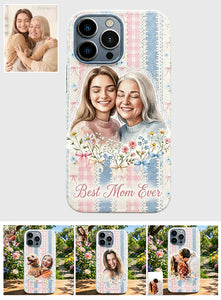 Create Your Own Phone Case, Cottagecore Floral Pattern - Personalized Self Love Full Print Phone Case