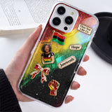 They Not Like Us - Personalized African American Shaker Phone Case