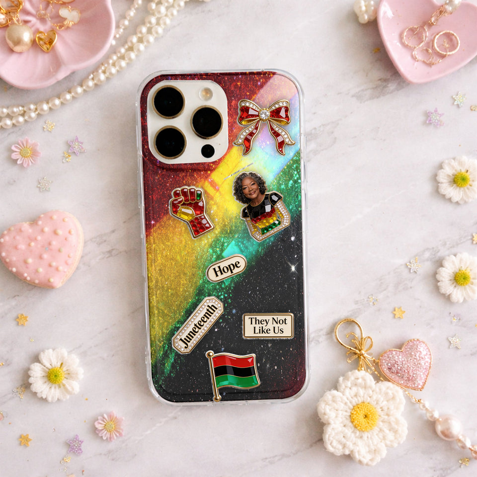 They Not Like Us - Personalized African American Shaker Phone Case