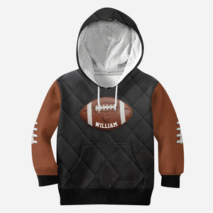 Game Day Football Mom, Girlfriend, Wife - Personalized Football Hoodie and Leggings